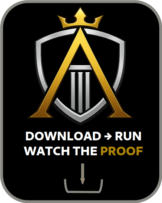 Download → Run → Watch the Proof